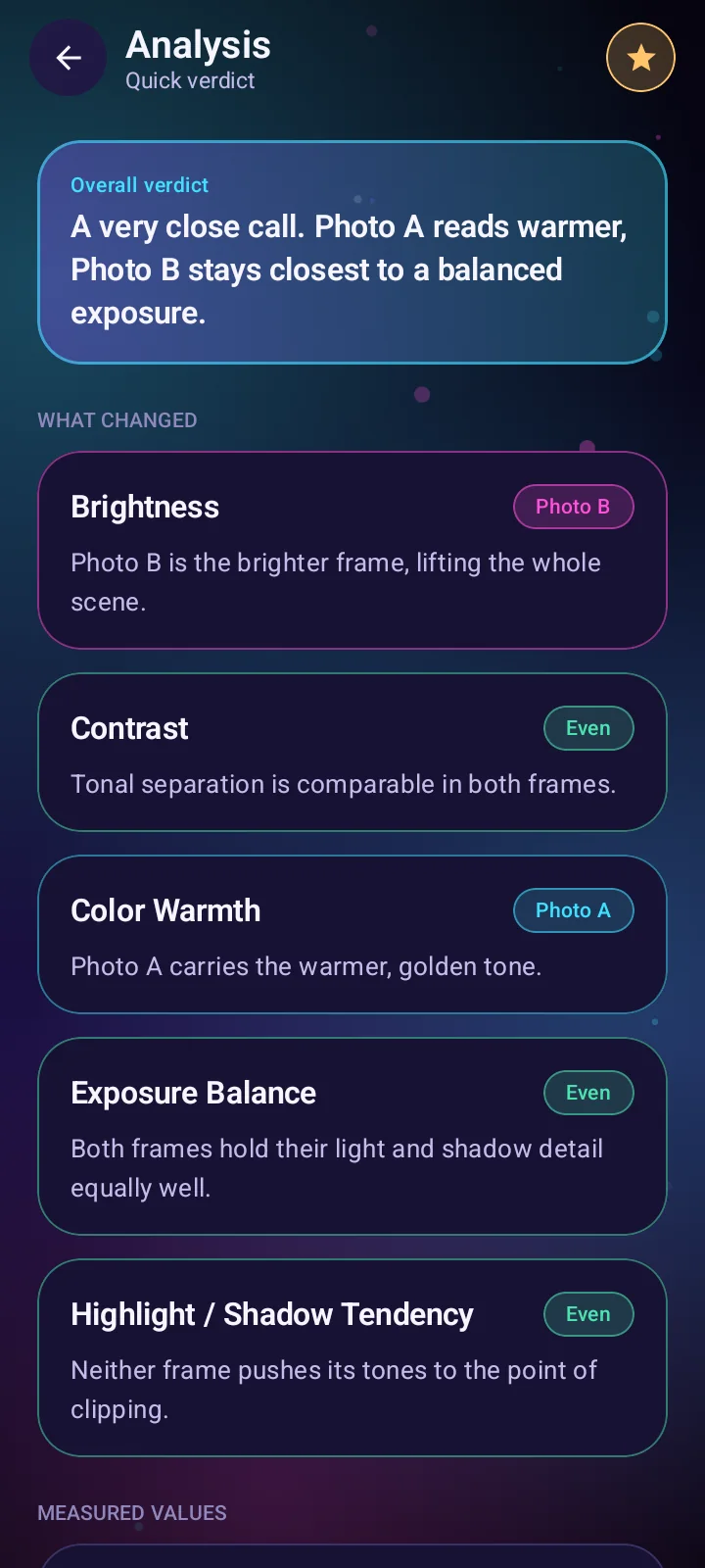 SnapContrast detailed comparison verdict